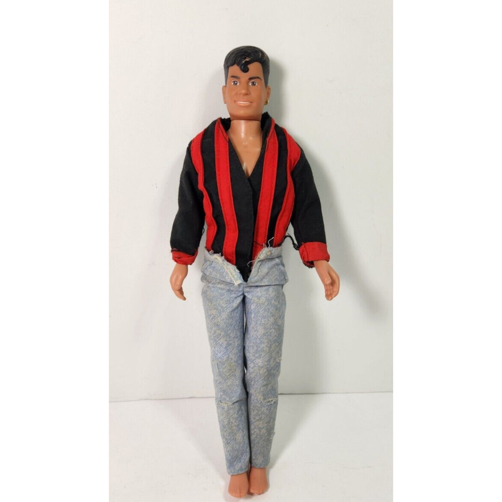 New Kids On The Block Hangin Loose Jordan Doll Outfit 1990 Hasbro Hair Braid